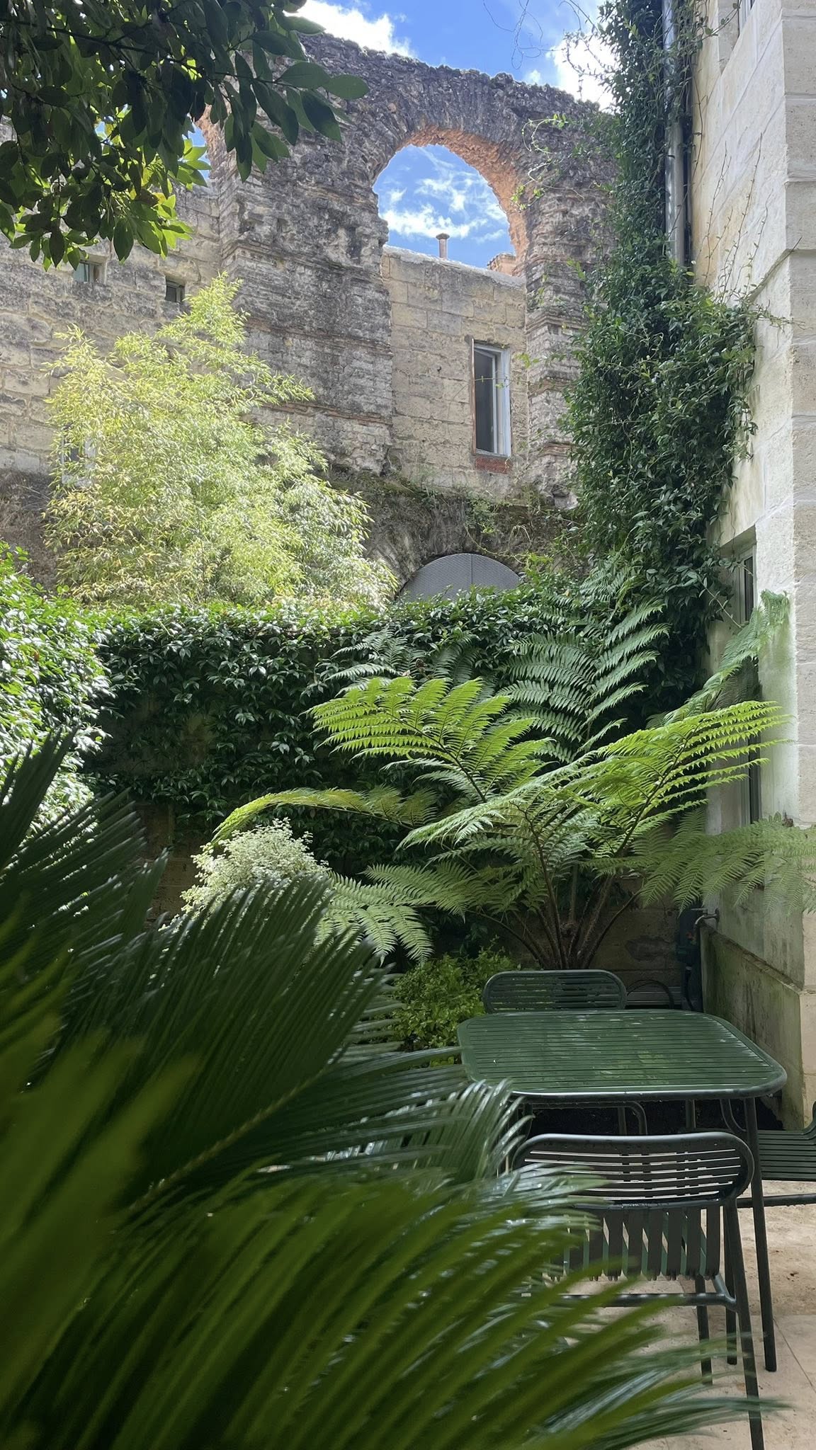 Création d’ambiance végétale pour salle d’événement en région bordelaise