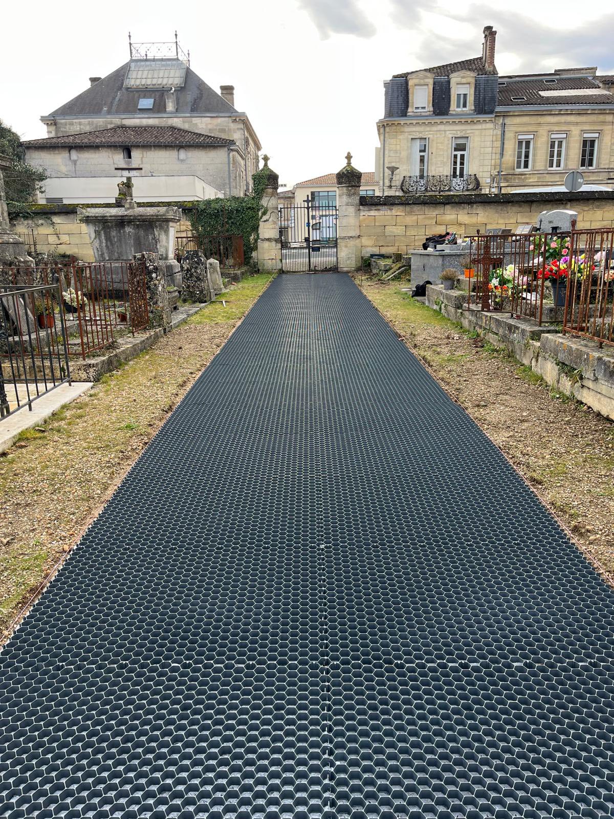 Allée et chemin mobilité douce - Paysagiste bordeaux