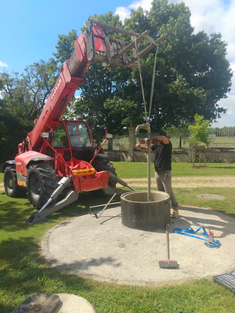 Gestion technique de l’eau pour terrain sportif et espaces publics en Nouvelle-Aquitaine