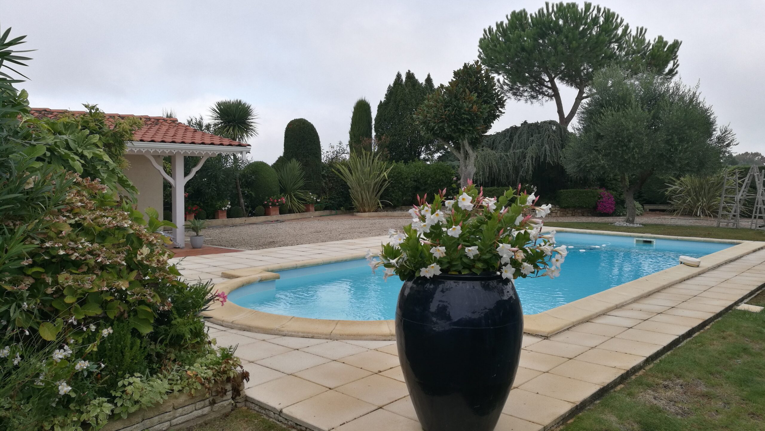 Installation de brumisation douce pour événement estival en Gironde